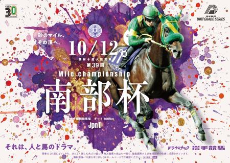 2026年10月12日(祝・月)に盛岡競馬場で開催の『第39回