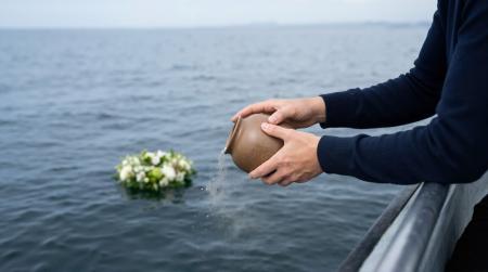 海洋散骨経験者の95.00％が「満足」と回答｜実施理由1