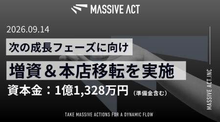 デジタルコンサルティングファームのMassive Act、次 デジタルコンサルティングファームのMassive Act、次