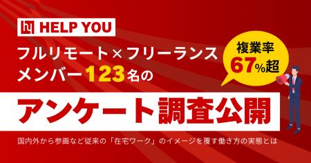 HELP YOU、フルリモート×フリーランスで働くメンバー1 HELP YOU、フルリモート×フリーランスで働くメンバー1
