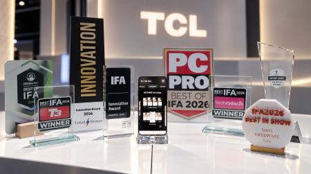 TCL、IFA 2026で30以上の国際的な賞を受賞。次世代「S TCL、IFA 2026で30以上の国際的な賞を受賞。次世代「S