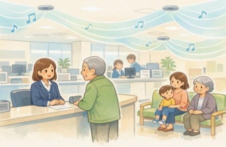 【東京都港区】～音の力で、働きやすく安心できる窓口