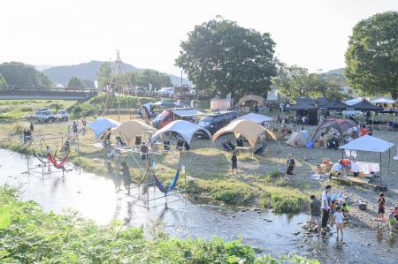 埼玉・ときがわ町の清流を挟み、初の2会場へ。過去最 埼玉・ときがわ町の清流を挟み、初の2会場へ。過去最