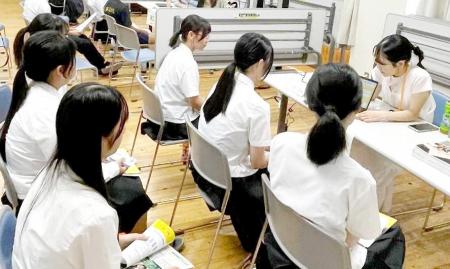 【叡啓大学】4年生川原美桜さんが企画・運営した「進 【叡啓大学】4年生川原美桜さんが企画・運営した「進