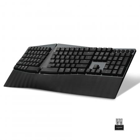 Perixx、フルサイズテンキー搭載のワイヤレスエルゴノ