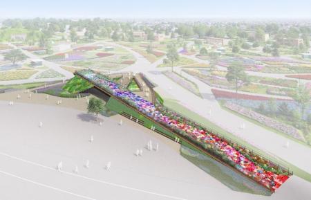 GREEN×EXPO 2027「TAISEI GREEN TERRACE」蜷川実花 wi GREEN×EXPO 2027「TAISEI GREEN TERRACE」蜷川実花 wi