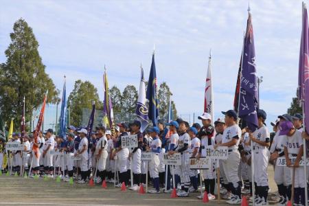 「第10回コスモス旗争奪少年野球記念大会」がタマスタ