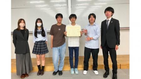 米子高専PBL授業の優秀課題解決策発表会で当社メンタ