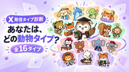 あなたのX（Twitter）はどの「16の動物タイプ」？AI執