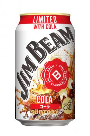 「ジムビーム〈コーラ〉缶」期間限定新発売