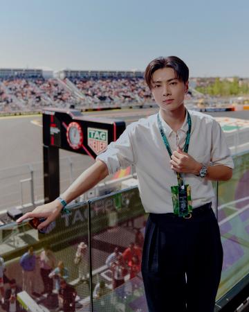 ENHYPENのJAY、タグ・ホイヤーと共に「F1 スペイング ENHYPENのJAY、タグ・ホイヤーと共に「F1 スペイング