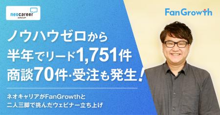 【FanGrowth（ファングロース）導入事例】ネオキャリ