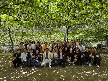 【福利厚生】いーふらん、会長主催!第75回ぶどう狩り 【福利厚生】いーふらん、会長主催!第75回ぶどう狩り