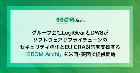 AGEST、グループ会社LogiGearとDWSがソフトウェアサプ AGEST、グループ会社LogiGearとDWSがソフトウェアサプ