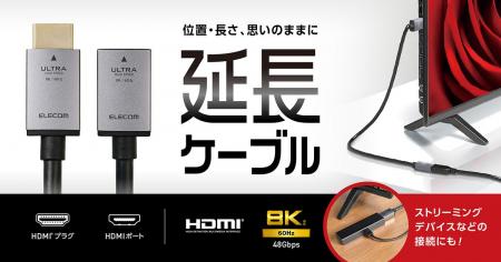 テレビ背面のHDMI接続を快適に!HDMIポートを使いやす テレビ背面のHDMI接続を快適に!HDMIポートを使いやす