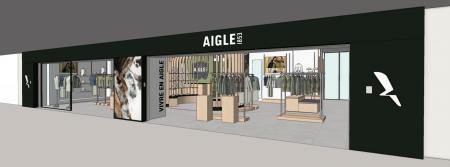 【AIGLE】 エーグル、東京・自由が丘に新店舗をオープ