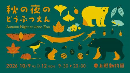 【上野動物園】20時まで開園する「秋の夜のどうぶつえ