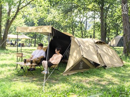 【DOD】秒速ワンタッチ×前室ひろびろ、更に遮光＆防風