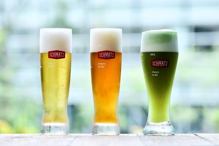 5種の国産抹茶と4種のドイツビールの組み合わせは全20 5種の国産抹茶と4種のドイツビールの組み合わせは全20