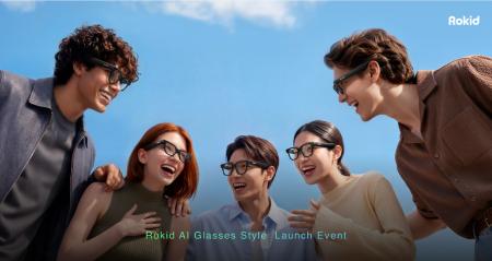 Rokid、約38.5gの新型AIグラス「Rokid Ai Glasses Sty Rokid、約38.5gの新型AIグラス「Rokid Ai Glasses Sty