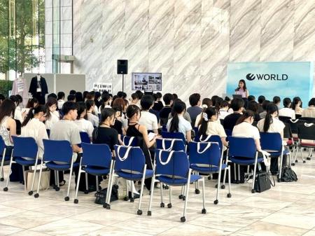 ＜開催レポート＞2028年新卒向け「ワールドグループ 