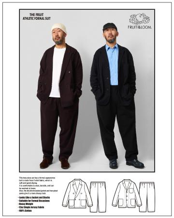 日本で即完売、世界で話題に。「Suit of the Loom」と 日本で即完売、世界で話題に。「Suit of the Loom」と