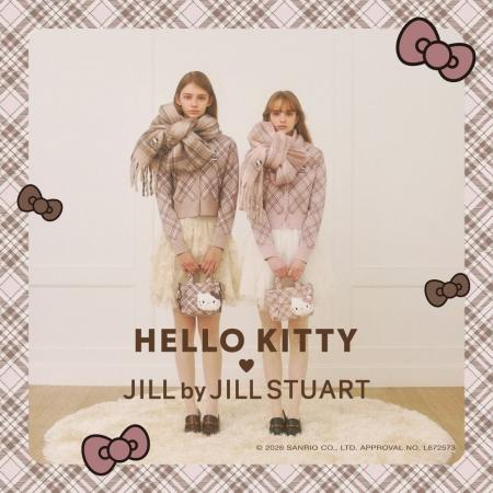 ハローキティ × JILL by JILL STUART　チェック柄をテ
