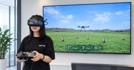 DPVRがドローン操縦向けVR訓練ソリューションを発表 DPVRがドローン操縦向けVR訓練ソリューションを発表