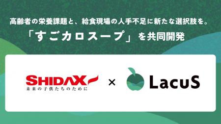 新潟発スタートアップLacuS、給食大手シダックスフー 新潟発スタートアップLacuS、給食大手シダックスフー