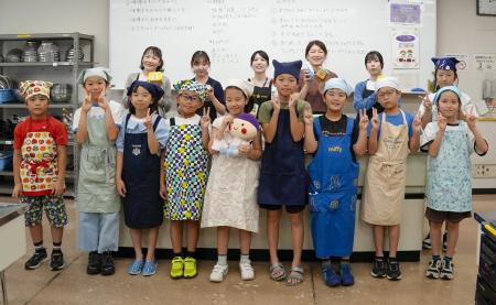 地域貢献活動の一環として、文京区と連携し食育イベン 地域貢献活動の一環として、文京区と連携し食育イベン