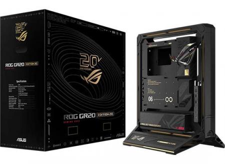 ASUSから、ROG誕生20周年を記念したPCケース、マザー
