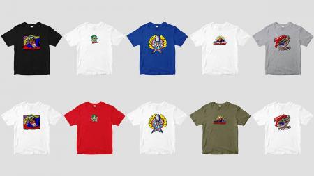 漫画家・藤波俊彦の新作Tシャツが登場! アメコミ調の 漫画家・藤波俊彦の新作Tシャツが登場! アメコミ調の