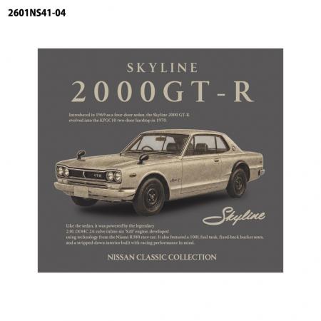 名車、NISSAN SKYLINE 2000GT-R デザインTシャツが新 名車、NISSAN SKYLINE 2000GT-R デザインTシャツが新