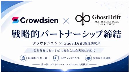 クラウドシエン × GhostDrift数理研究所、自治体・公