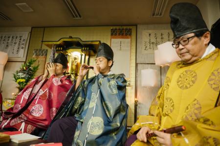 月あかりの下、雅楽とともに大切な人を想う。森林公園
