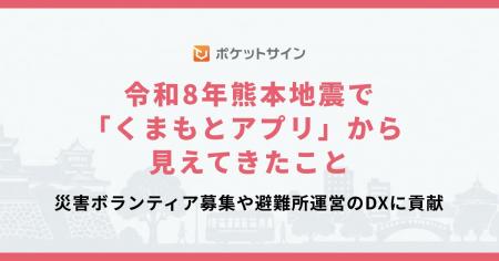 令和8年熊本地震で「くまもとアプリ」から見えてきた 令和8年熊本地震で「くまもとアプリ」から見えてきた