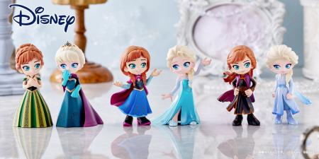 【新商品】『アナと雪の女王』のアナとエルサがデフォ