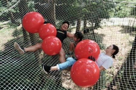 【東急リゾートタウン蓼科】ハーネス不要で森と一体に