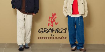 Gramicci×OSHMAN’S 約30年間続く別注の最新モデル コ Gramicci×OSHMAN’S 約30年間続く別注の最新モデル コ