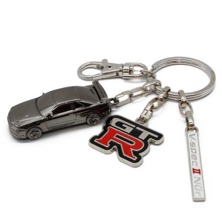 「日産スカイライン GT-R（BNR34）」を立体的に再現し