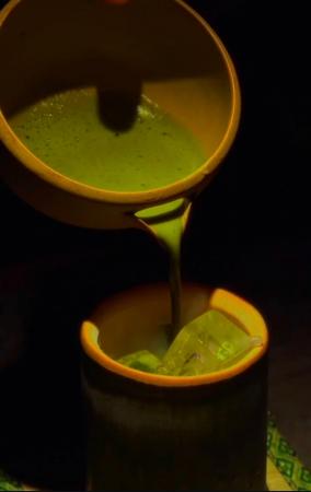 世界初「竹で飲む抹茶ラテ」がSNS総再生回数1.5億回を
