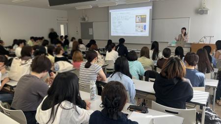 北海道文教大学にて特別講義「食の選択から考える、持 北海道文教大学にて特別講義「食の選択から考える、持