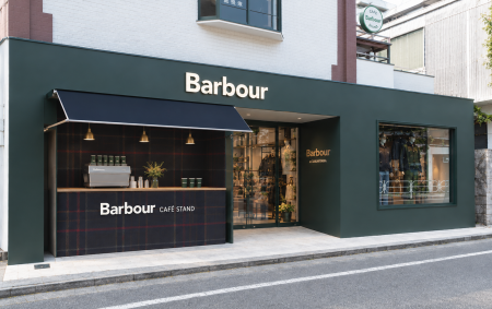 Barbourが代官山店3周年を記念して、Barbour Cafeを期