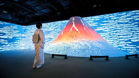 一旗プロデュース「動き出す浮世絵ミュージアム GINZA