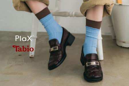 植物由来の次世代合成繊維「PlaX」が、靴下専門店「Ta 植物由来の次世代合成繊維「PlaX」が、靴下専門店「Ta