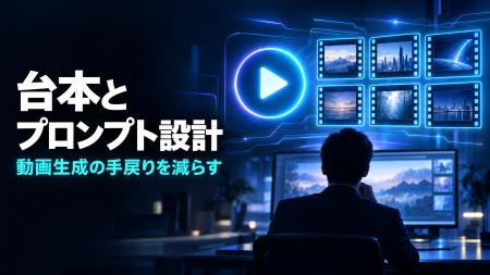 動画生成AIの手戻りを減らす「台本とプロンプト設計」 動画生成AIの手戻りを減らす「台本とプロンプト設計」