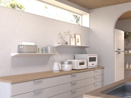 【新サイズ】 収納力を高めた「ウォールシェルフD200 【新サイズ】 収納力を高めた「ウォールシェルフD200