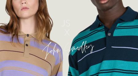 JOHN SMEDLEY 残糸をアップサイクルしたサステイナブ JOHN SMEDLEY 残糸をアップサイクルしたサステイナブ