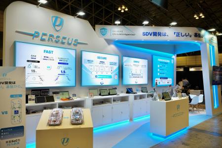 Perseus、日本初公開のNVIDIA Jetson AGX Thor実機デ Perseus、日本初公開のNVIDIA Jetson AGX Thor実機デ
