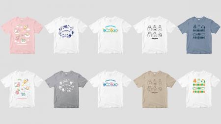 『おちゃめフレンズ(TM)』の新作Tシャツが登場！ レト